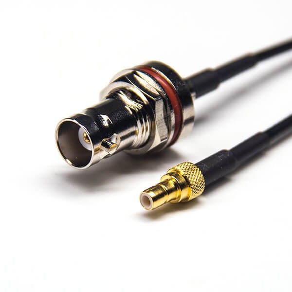 BNC口接口连接线前锁板防水直式母头转SMB直式母头接RG174线 BNC口接口连接线前锁板防水直式母头转SMB直式母头接RG174线